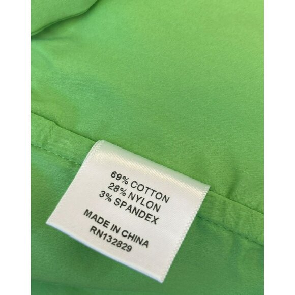 Camila Coelho Green Ruffled Tie-Strap Crop Top Sz M Revolve NWT Summer Coachella - Picture 6 of 7